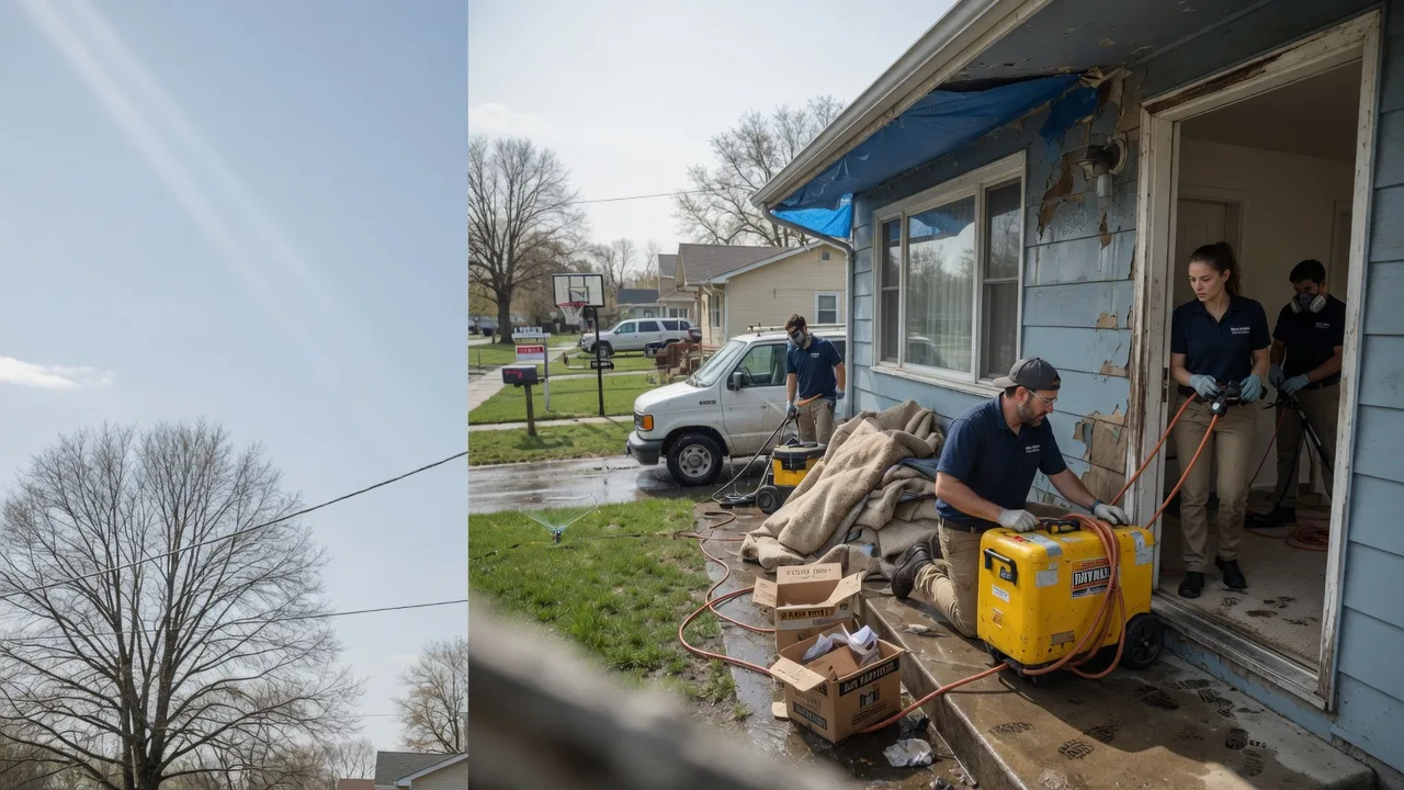 Basement Flood Cleanup in Bancroft, WI near me